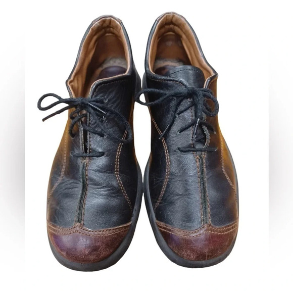 Rohde Leather Lace  Up Two Tones Shoes Germany Size 7.5 - Picture 3 of 9